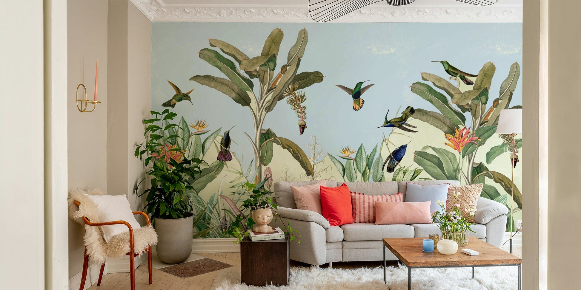 High-resolution image of a tropical ecosystem.

