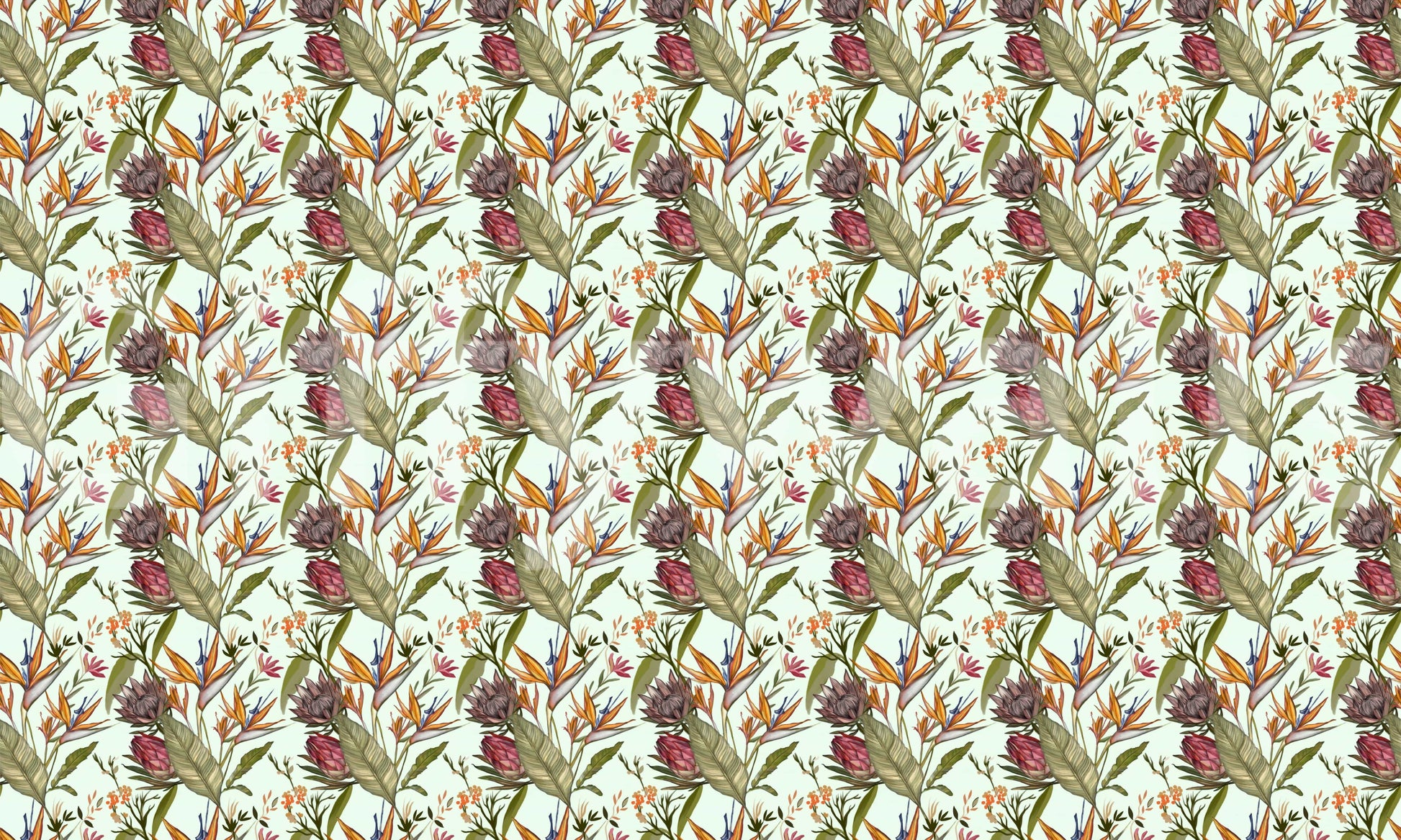 A high-quality exotic forest wall mural for walls.

