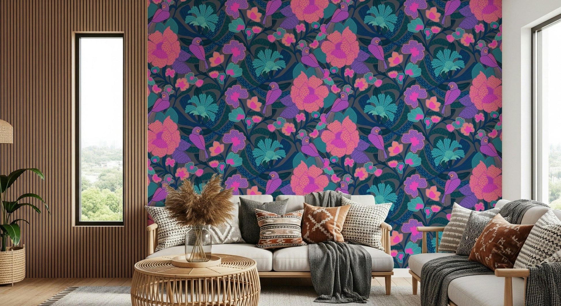 Exotic Garden Wallpaper⁠