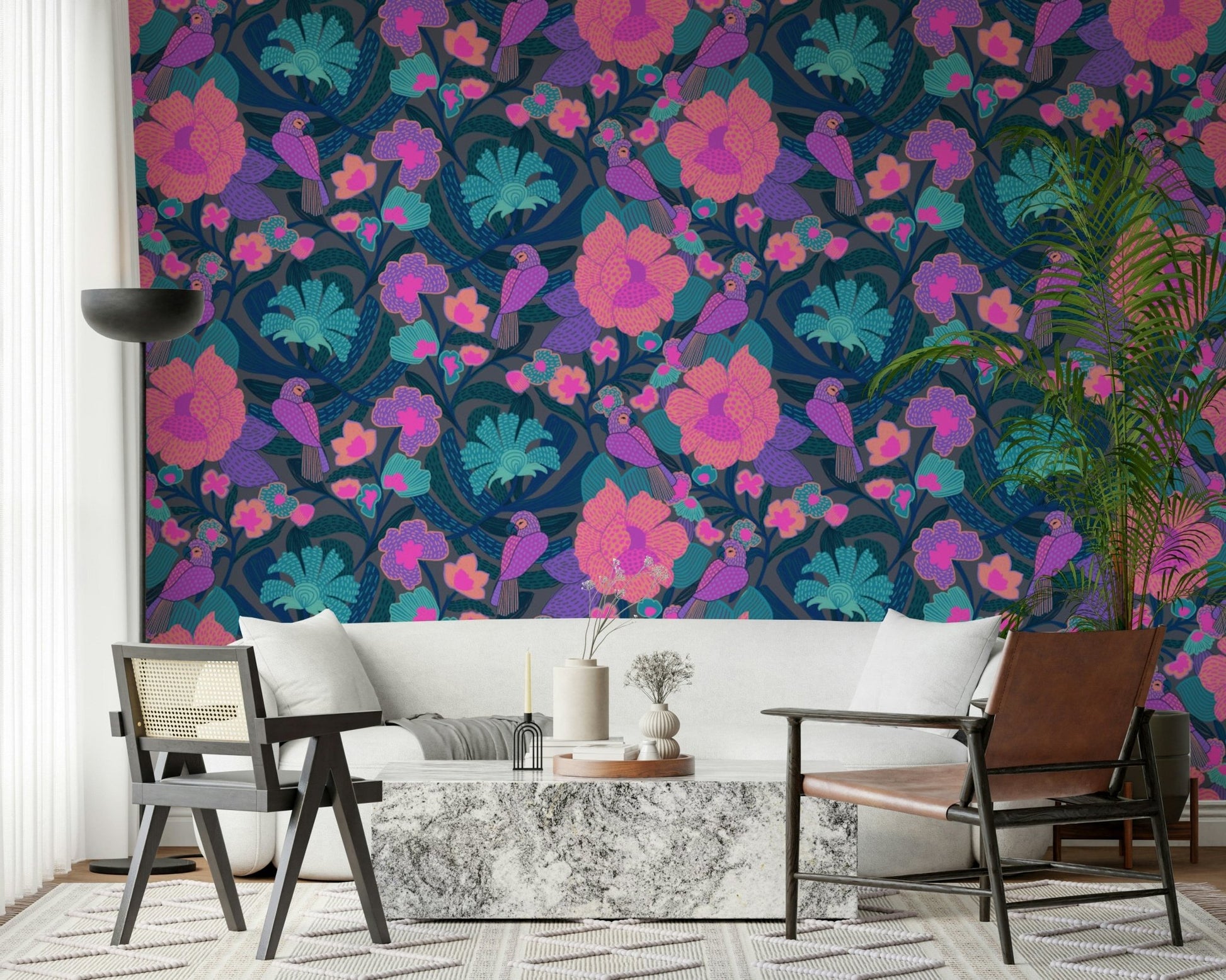 Exotic Garden Wallpaper⁠