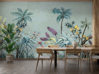 Designer Colorful Flowers design Wallpaper Murals - Giffywalls