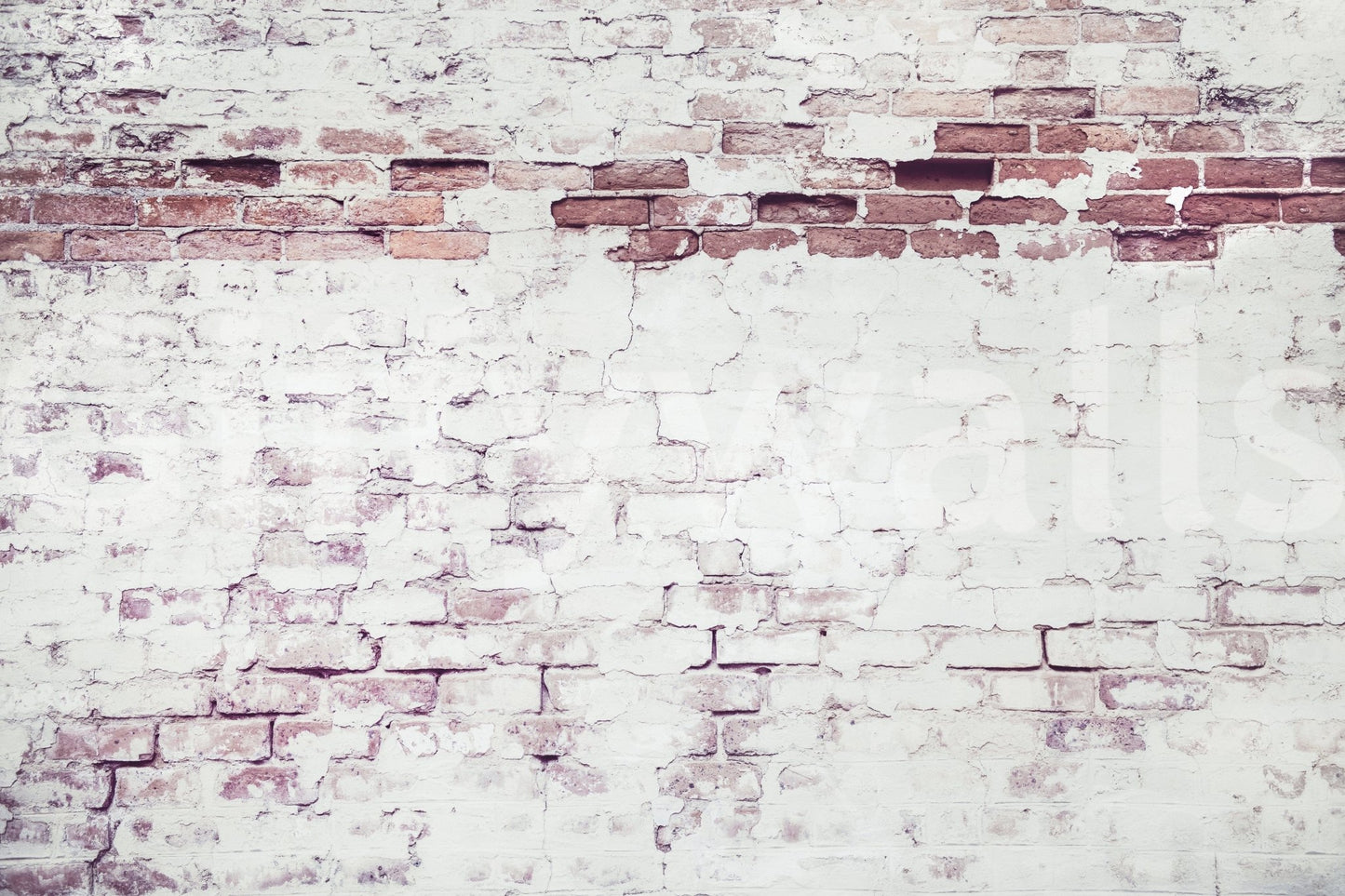 Faded Heritage Brickwork Wall Mural -2226410