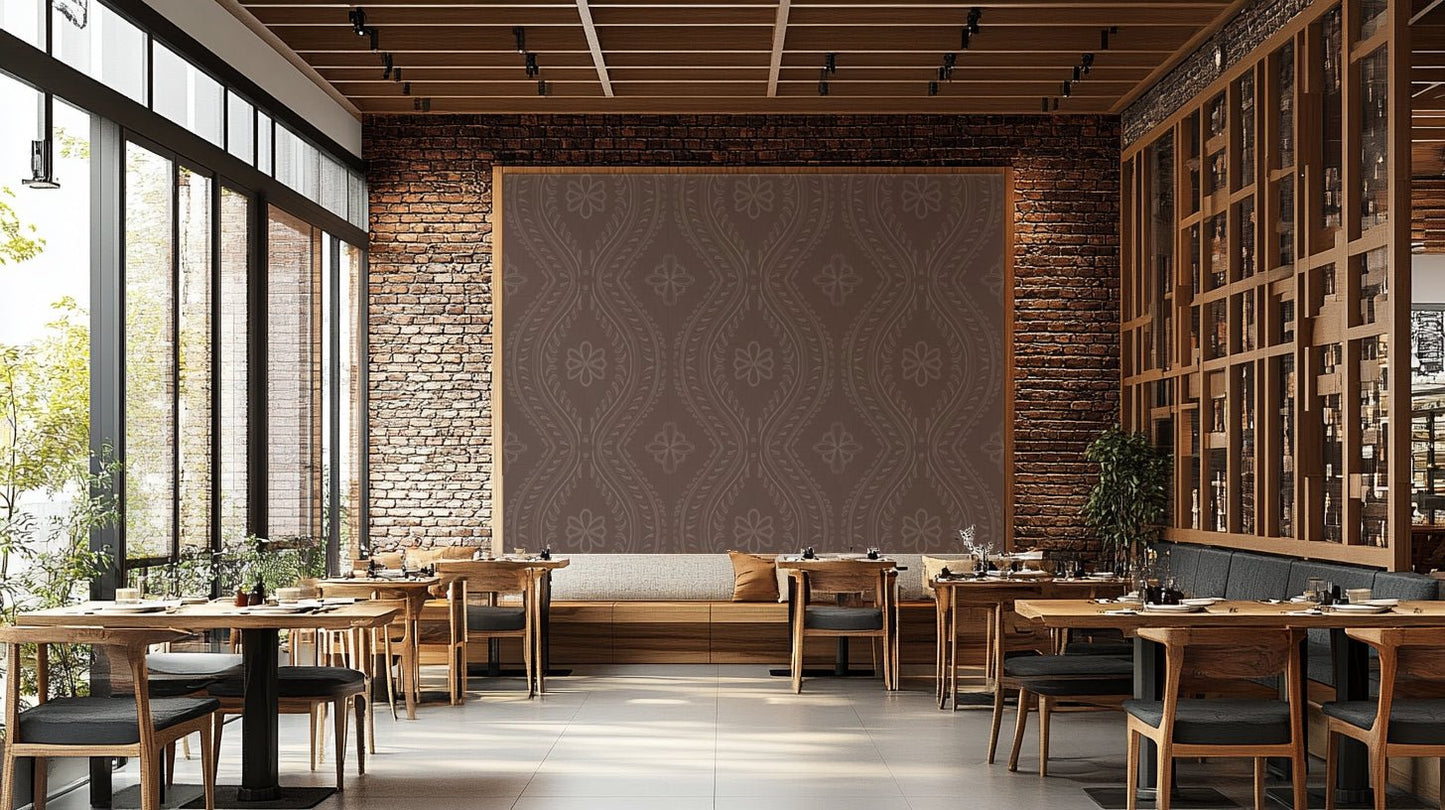 Subtle ogee design for cozy, elegant spaces

