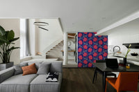 Modern Art Nouveau floral pattern.

