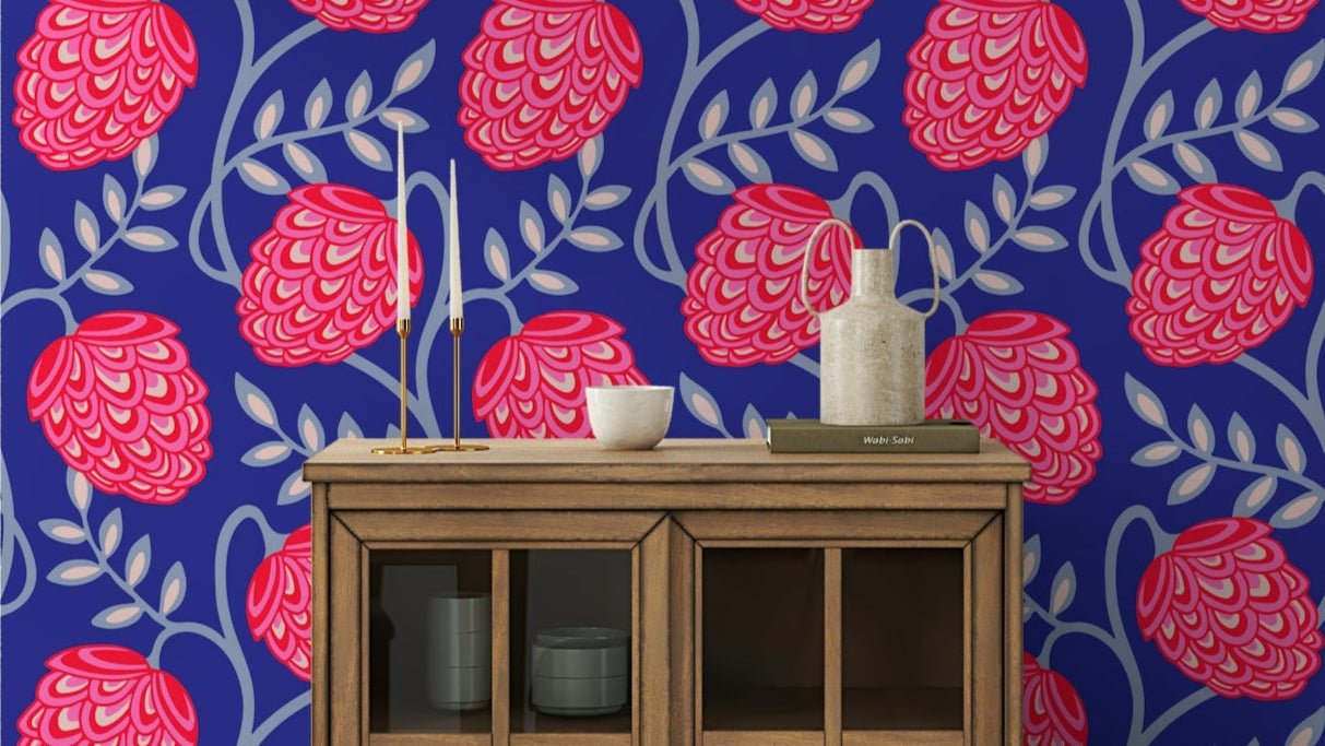 Seamless design for wall application.

