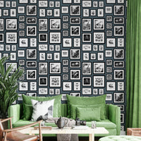 Fantastic Creatures wallpaper with a moody blue palette

