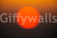 A detail of the warm tones in the sky.