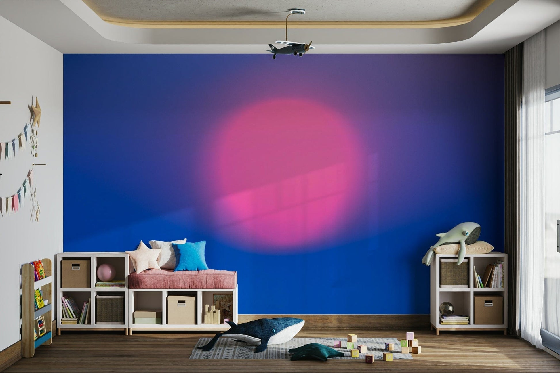 A Farewell to Day modern wallpaper for walls

