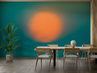 A Farewell to Day abstract mural wallpaper

