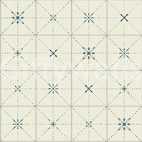 Farmhouse Delicate Backsplash Blue Wallpaper⁠