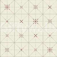 Farmhouse Delicate Backsplash Clay Wallpaper⁠