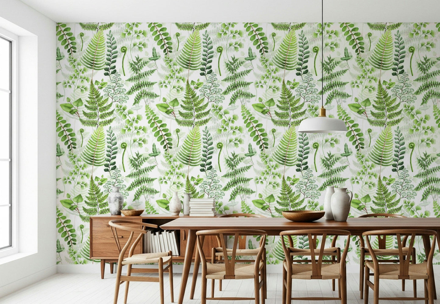 Various fronds wallpaper for walls Fern Fantasy