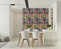 Festive Forest Wallpaper⁠