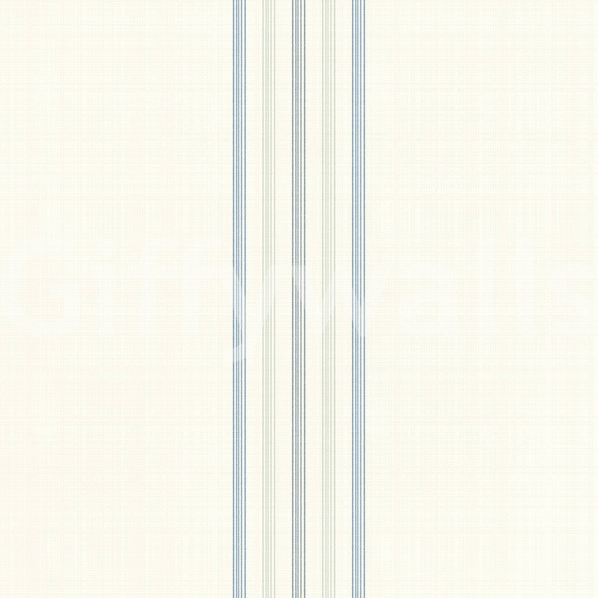 Subtle French stripe wallpaper design
