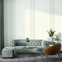 Soft pastel stripes for bedroom or nursery
