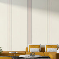 Wall mural with graceful stripe pattern
