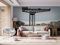 Finnieston Crane Wall Mural