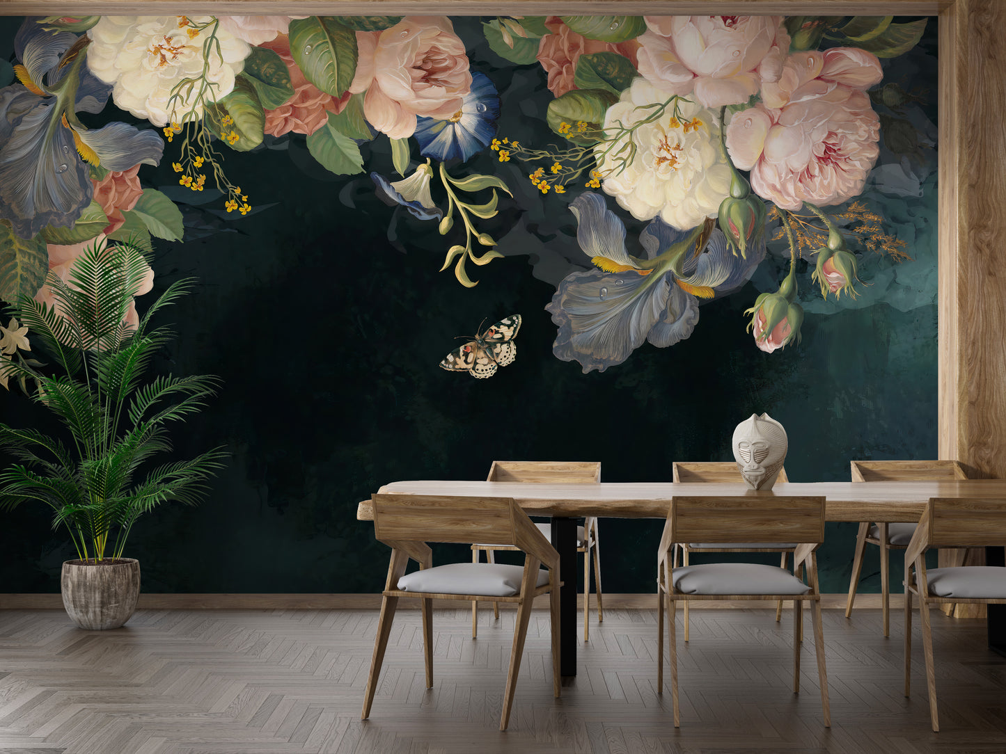 Floral Arch Wallpaper Murals - Giffywalls