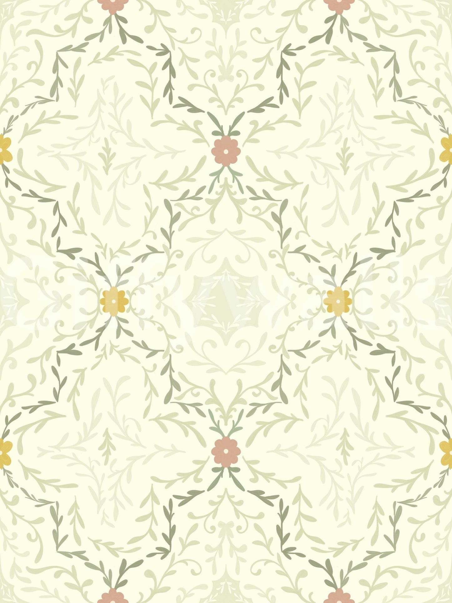 Floral Echo Wallpaper⁠