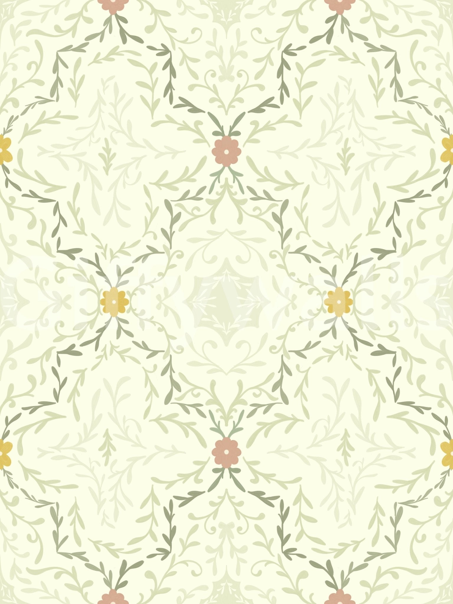 Floral Echo Wallpaper⁠