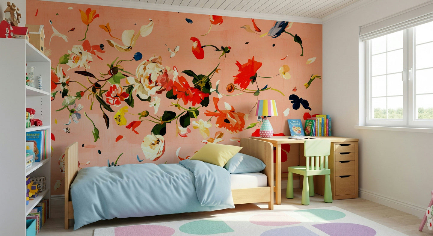 Floral Flush Wall Mural -2740785