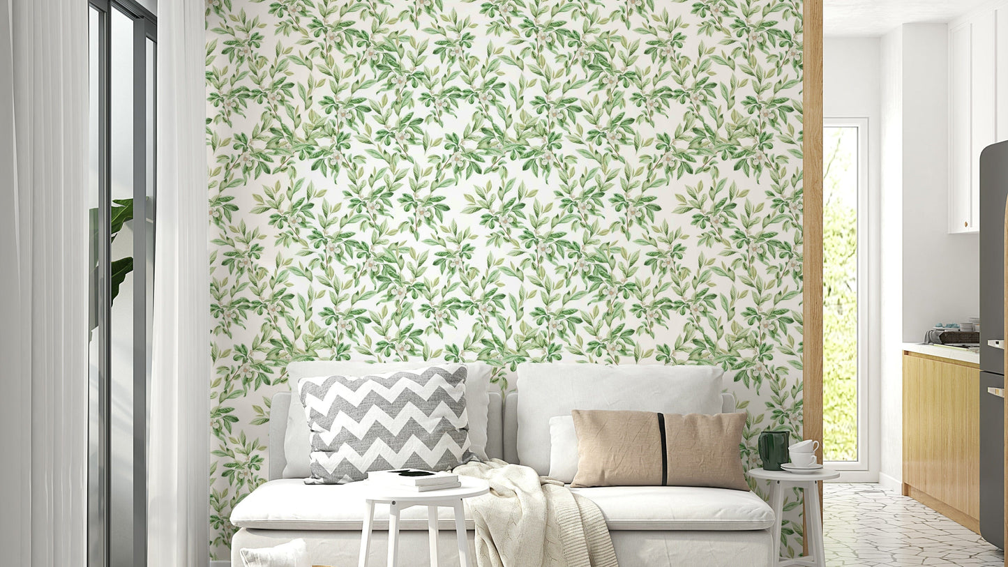 High-quality image of the spring leaves wallpaper

