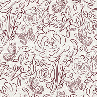 Floral Line Dance Wallpaper⁠