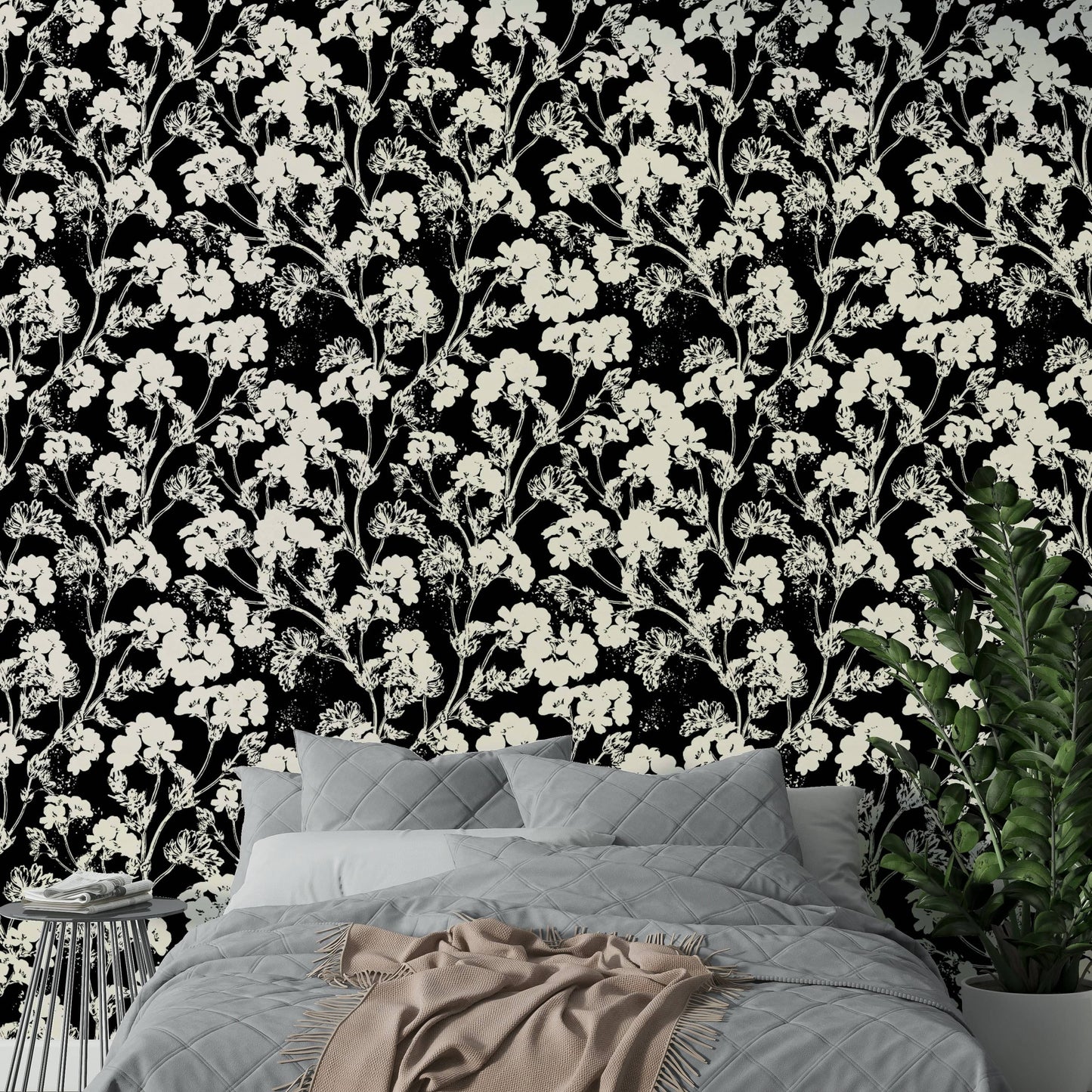 The lines are soft but defined.
