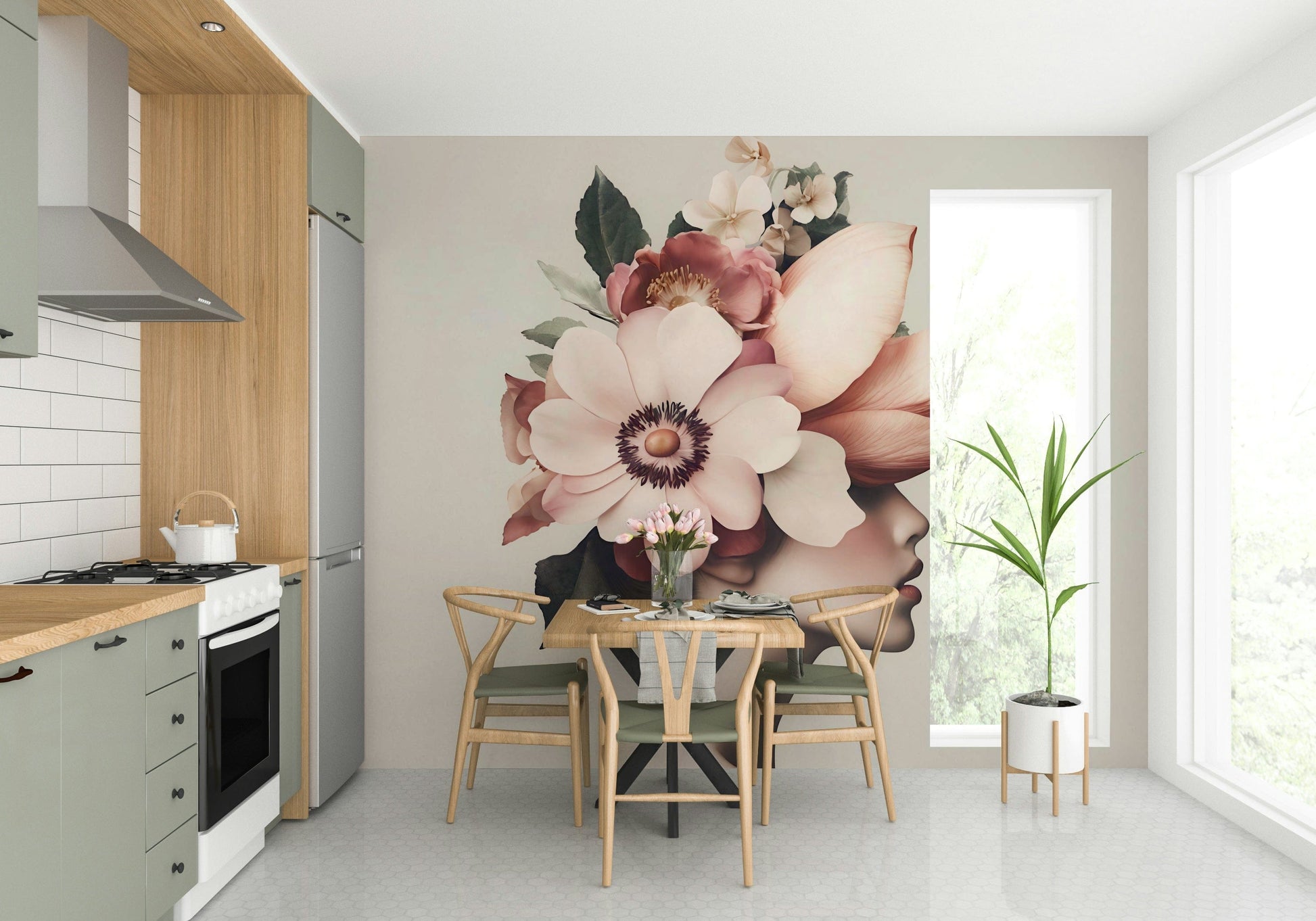 The overall feeling is one of romance, peace, and serenity.
