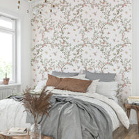 Design with a blend of intricate details and soft colors.

