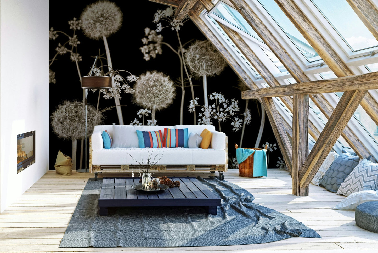 Inviting and calming aesthetic.

