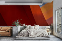 An artistic liquid abstract mural for home decor.

