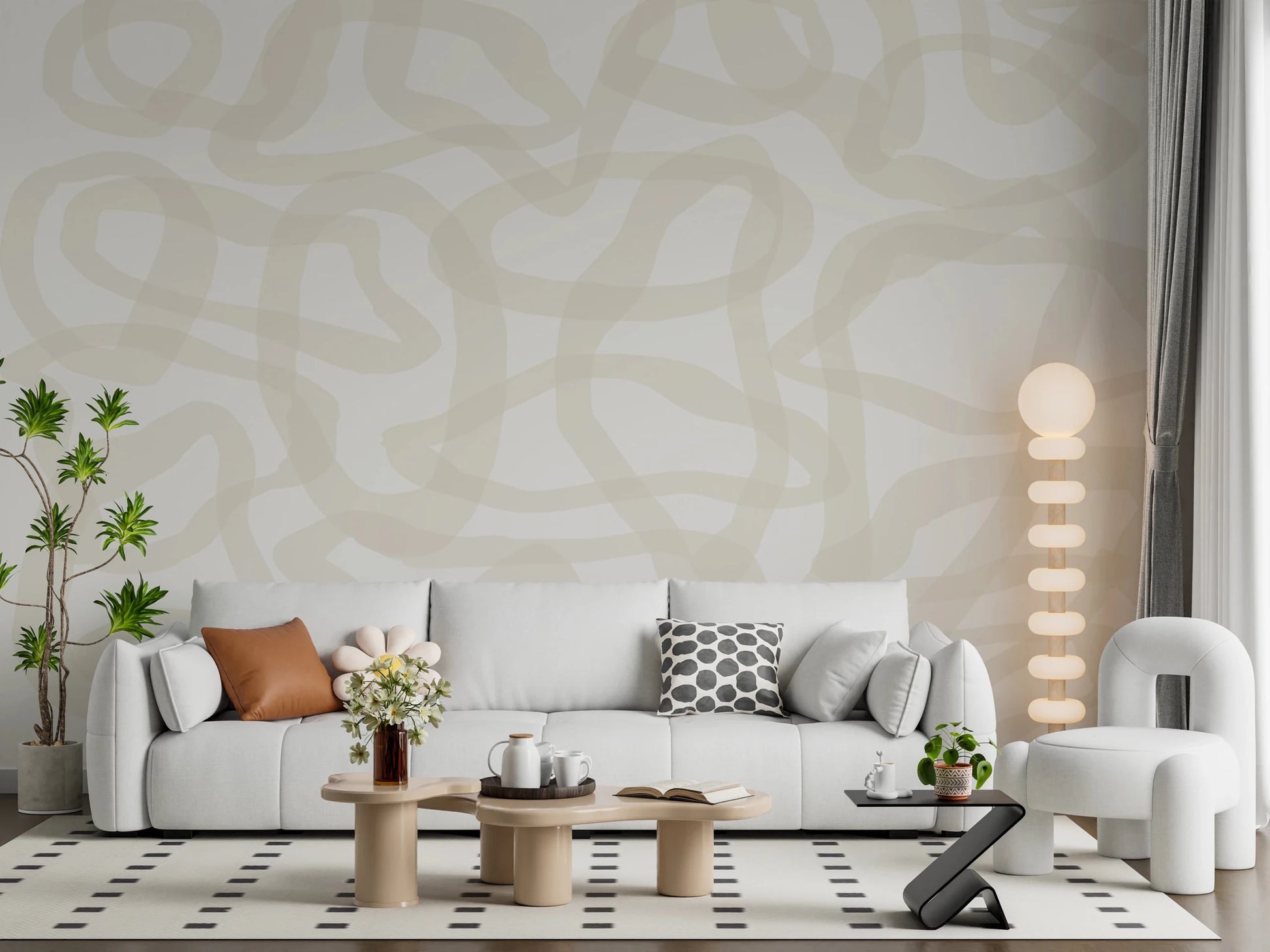 Flow State Wall Mural