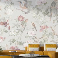 Flowery pattern wallpaper for walls

