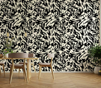 Flowing forms Shapes Wallpaper

