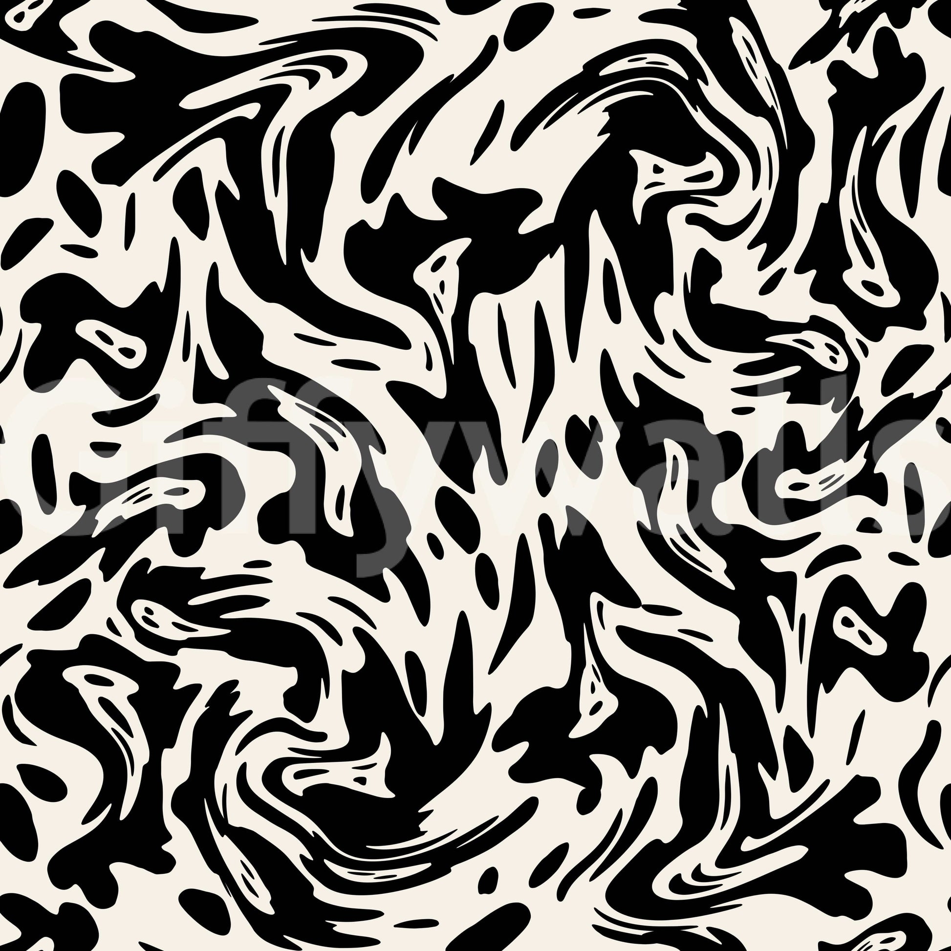 Fluid shapes wall art wallpaper.

 