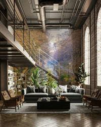 Serene nature wall mural

