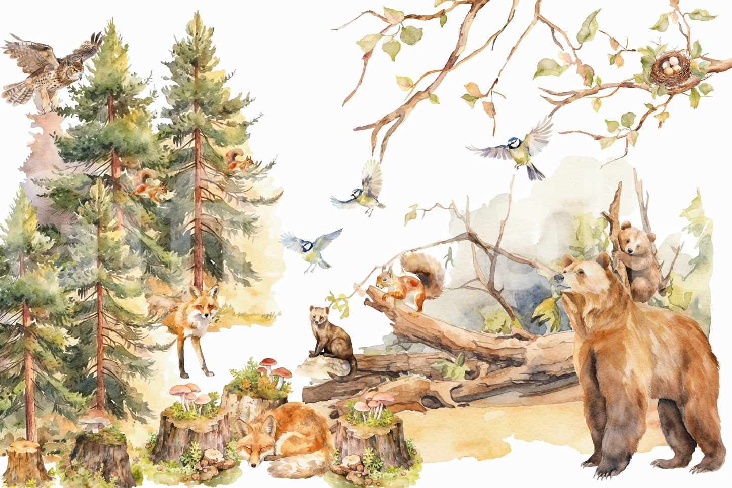 Unique animal-themed wallpaper with a creative twist.

