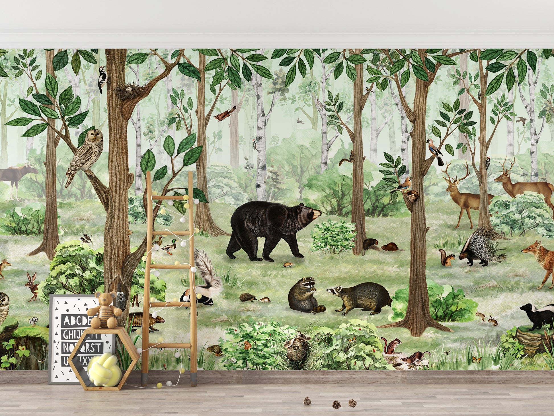 Forest Lookbook Wallpaper Murals - Giffywalls