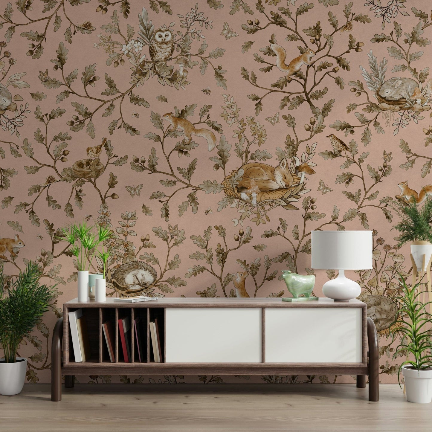 Forest Nap Wall Mural