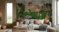 Forest Wallpaper design inspired by timeless forest stories