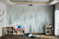Forest serenity Wallpaper