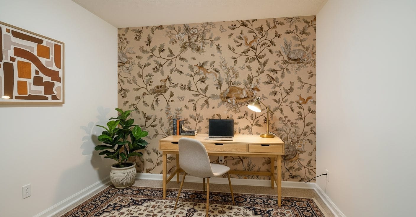 Forest Slumber Wallpaper Wall Mural