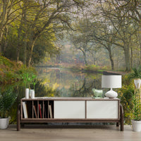 The style is natural and feels very connected to the outdoors.

