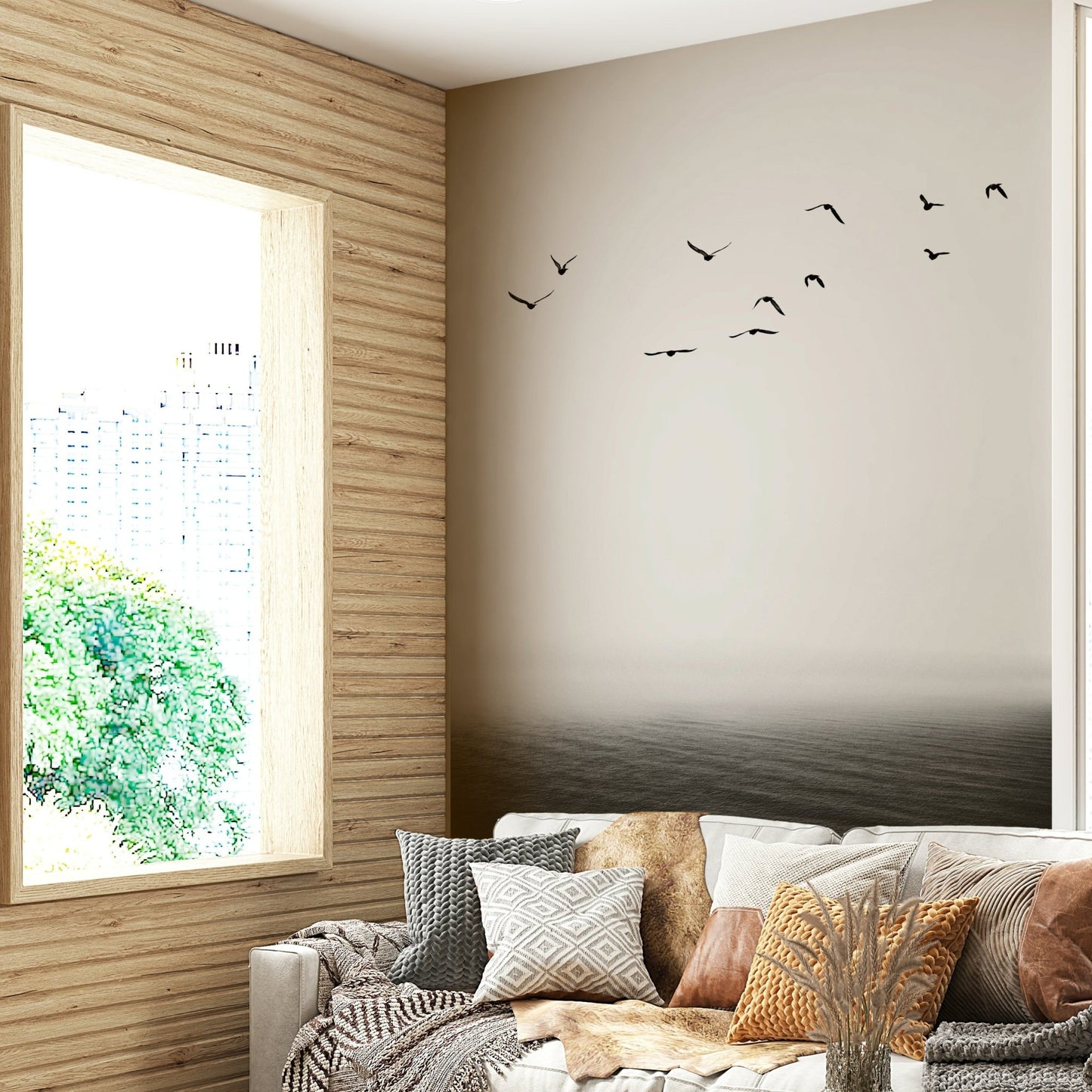 Could include soaring birds (eagles, doves), vast open landscapes, or abstract flowing forms.
