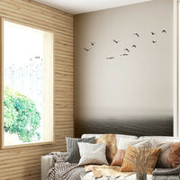 Could include soaring birds (eagles, doves), vast open landscapes, or abstract flowing forms.
