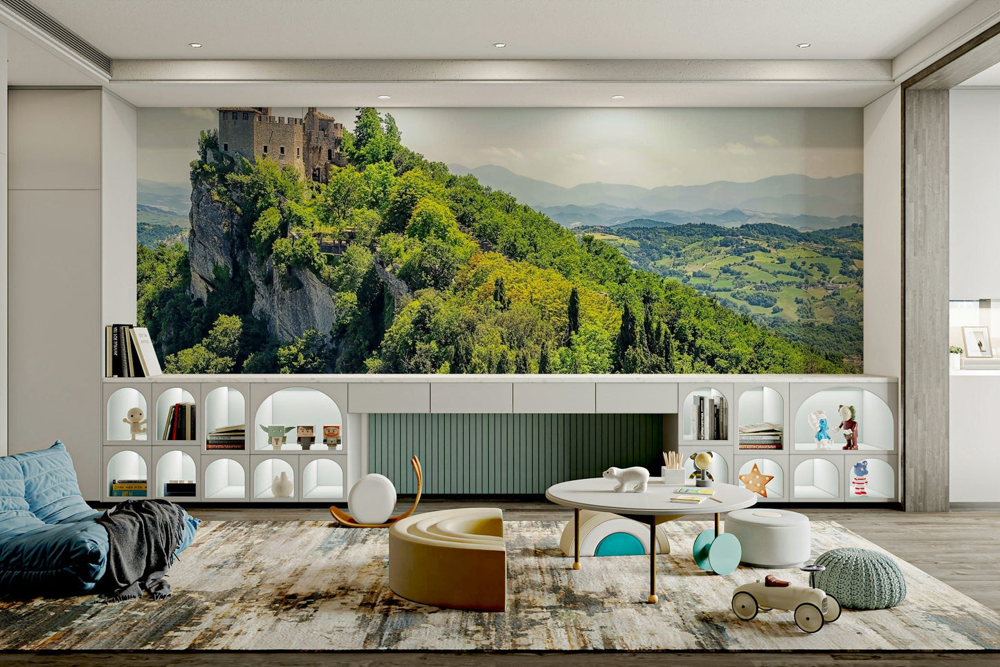 Fortress Vista Wallpaper Wall Mural