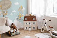 Fox and Penguin Hot Air Balloons Wallpaper Murals - Giffywalls