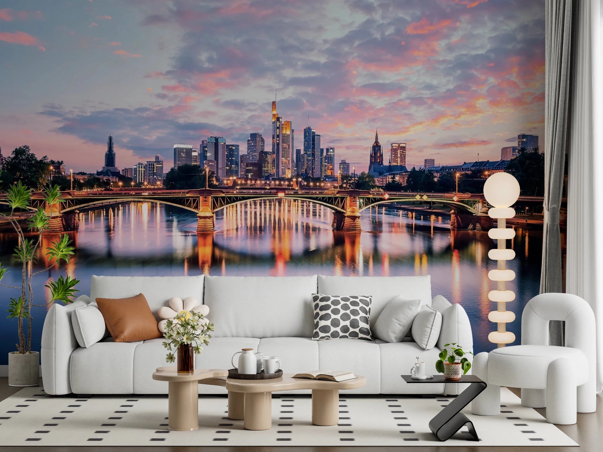 Frankfurt Dawn Wall Mural