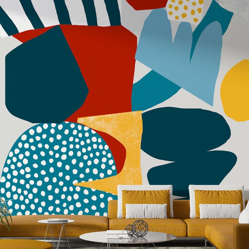 Mural design representing the freedom of thought and expression

